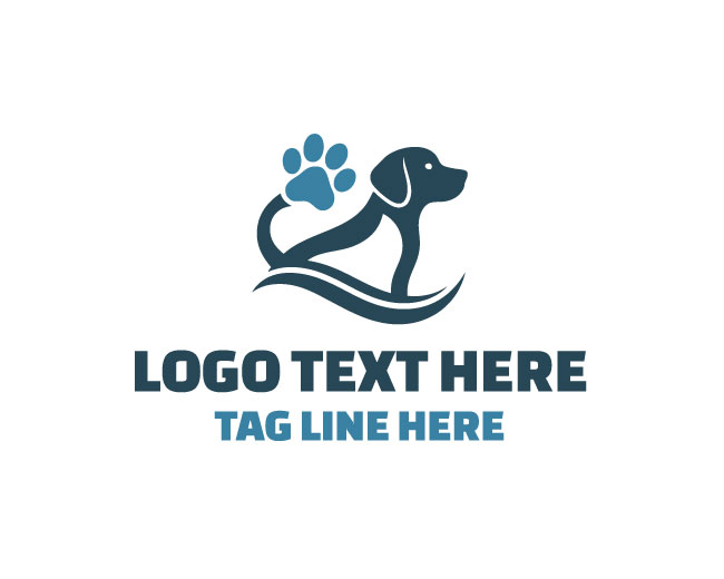 Dog Paw Care Logo