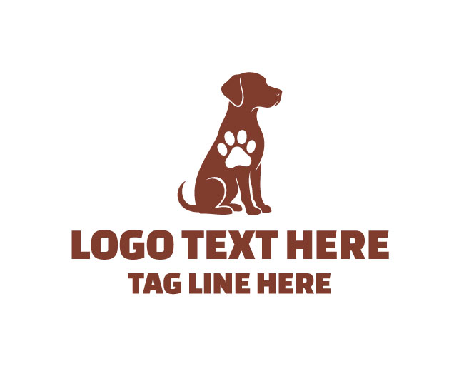 Dog Paw Care Logo