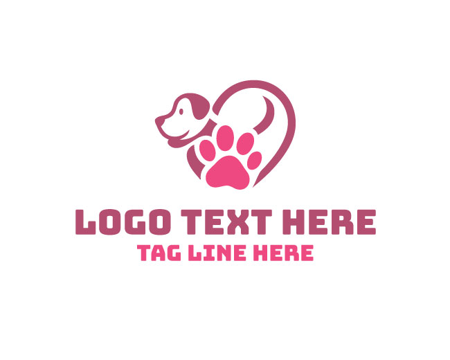 Dog Paw Rescue Logo