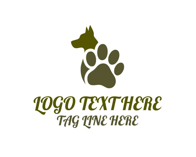 Dog Paw Logo