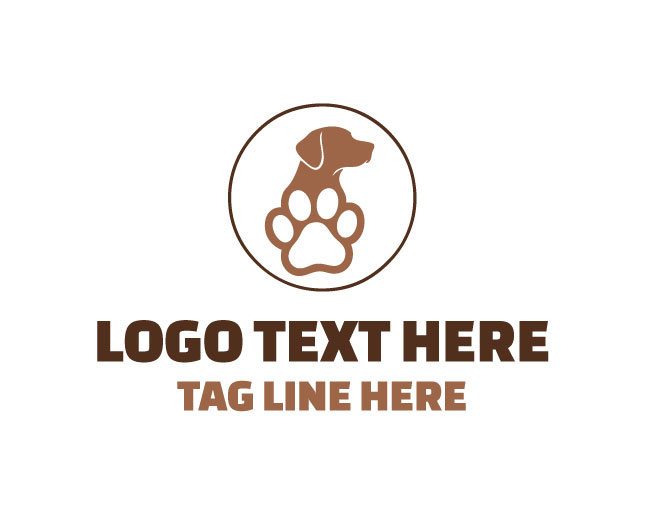 Dog Paw Care Logo