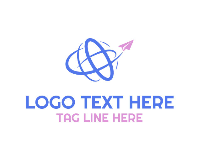 Global Paper Airplane Logo