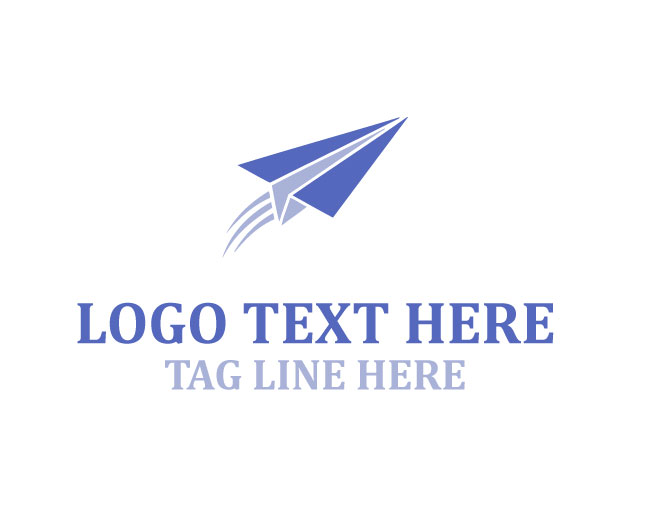 Rocket Paper Airplane Logo