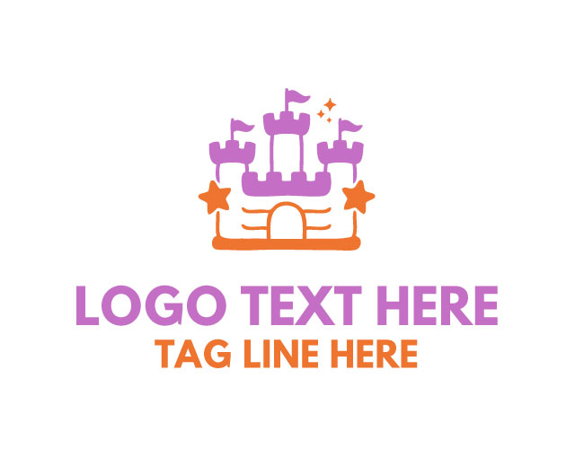  Happy Bounce Castle Logo