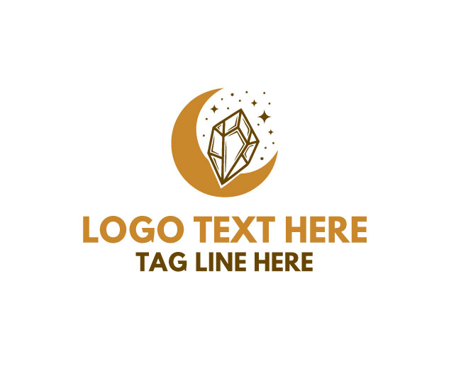 Jewelry Crystal Sparkle Logo