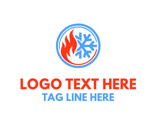Circle Ice And Fire Logo
