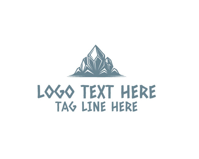 Jewelry Crystal Gray Logo