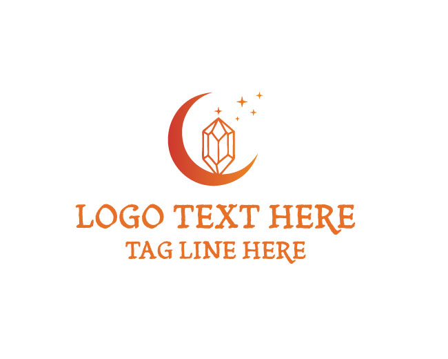 Jewelry Crystal Gem Logo