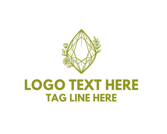  Jewelry Crystal Diamond Shine Logo