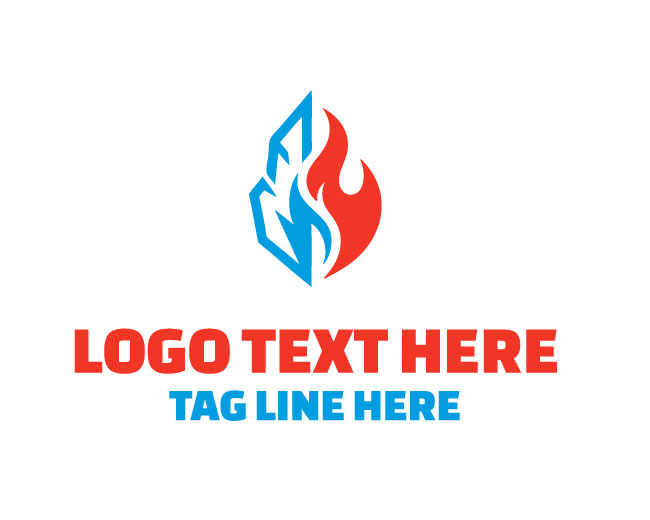  Contemporary Ice And Fire Logo