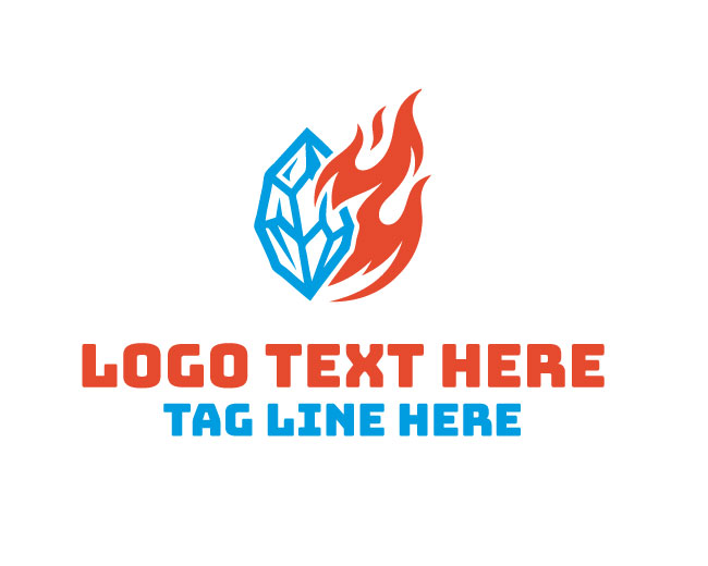  Abstract Ice And Fire Symbol Logo