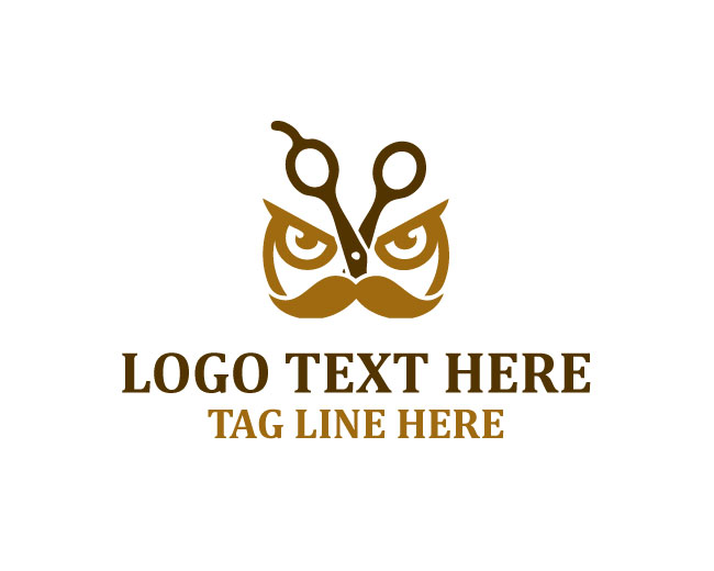 Owl Barber Logo