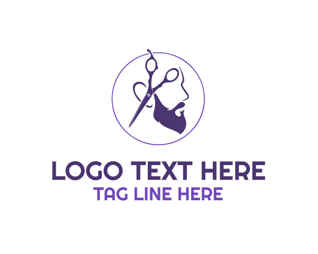  Barber Beard Logo