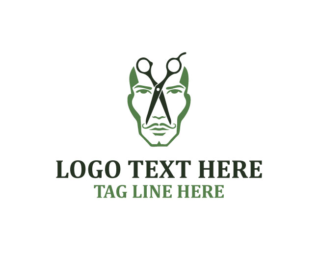 Barber Grooming Logo