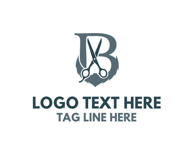 Barber Letter B Logo