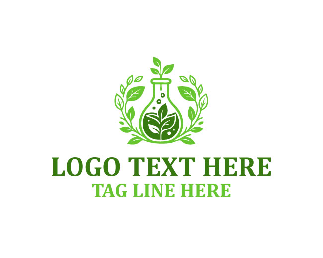 Nature Lab Beaker Logo