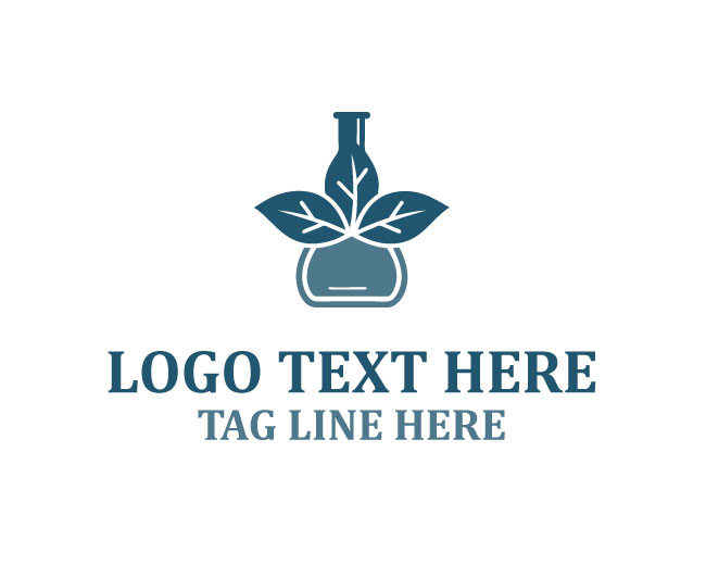 Nature Lab Growth Beaker Logo
