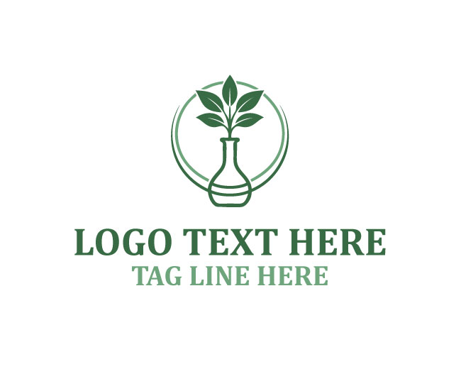 Nature Lab Research Beaker Logo