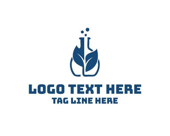 Nature Lab Sustainability Beaker Logo