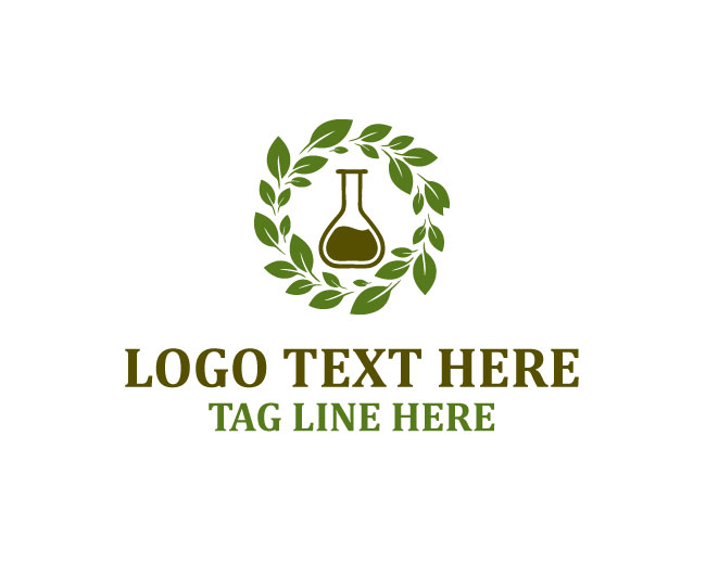 Nature Lab Clean Energy Beaker Logo
