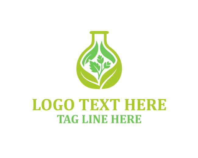  Nature Lab Leaf Flask Logo