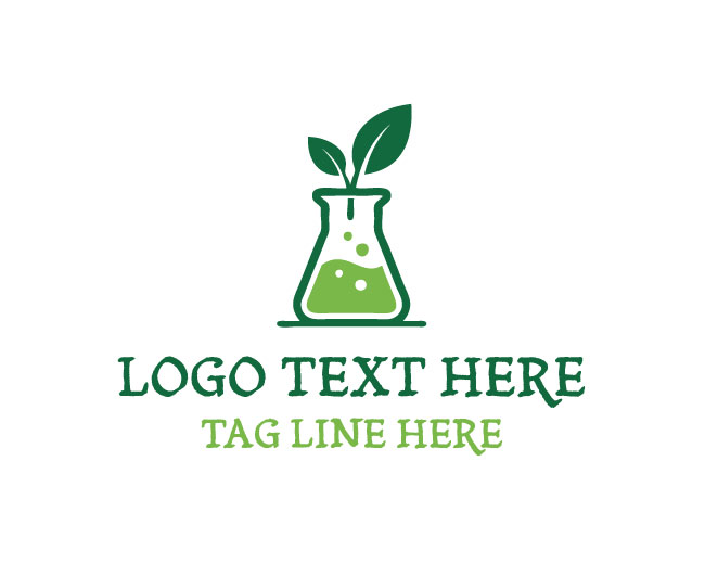 Nature Lab DNA Beaker Logo