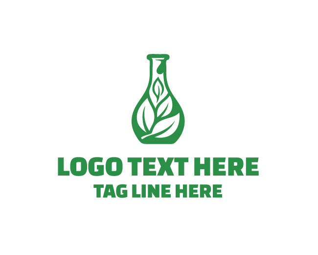 Nature Lab Botanical Flask Logo