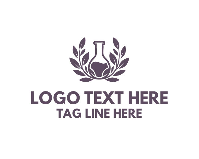 Nature Lab Eco Leaf Logo