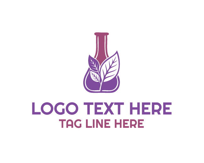 Nature Lab Science Flask Logo