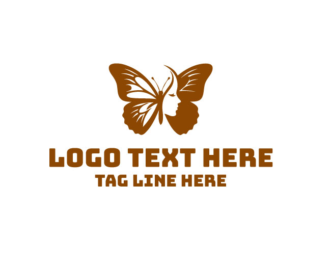  Lady Butterfly Logo