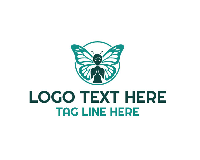 Spa Lady Butterfly Logo