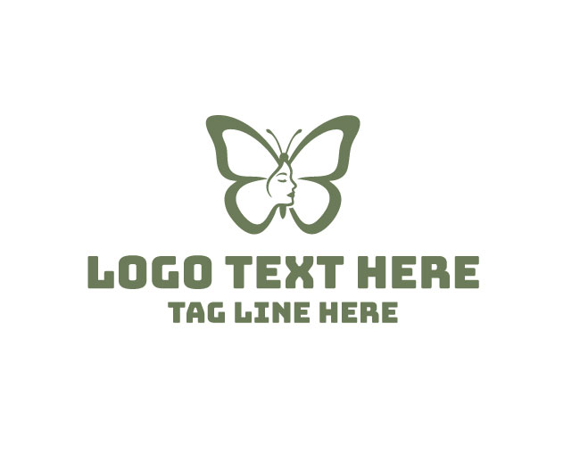  Lady Butterfly Queen Logo