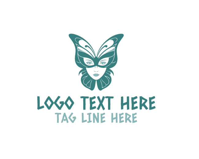  Lady Butterfly Charm Logo