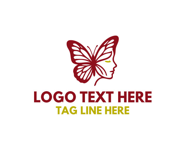 Lady Butterfly Chic Logo