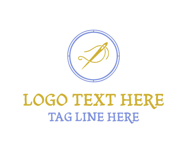 Tailor Crafts Needle Logo