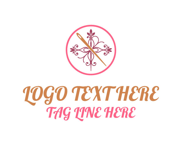 Floral Crafts Needle Logo