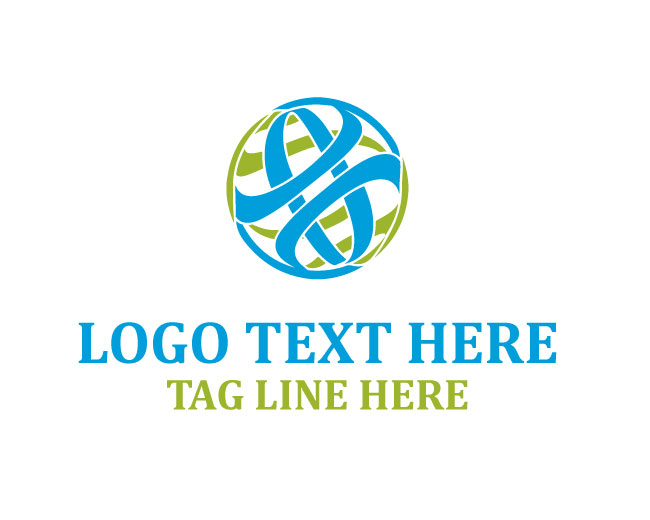 Corporate Globe Marketing Logo