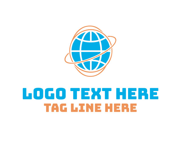 Elegant Globe Marketing Logo