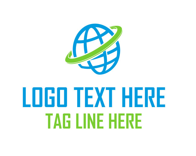 Abstract Globe Marketing Logo