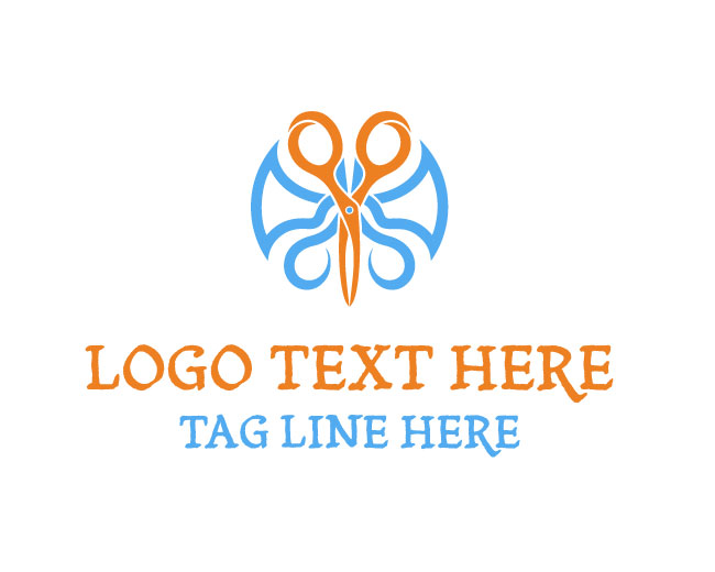 Professional Scissors Logo