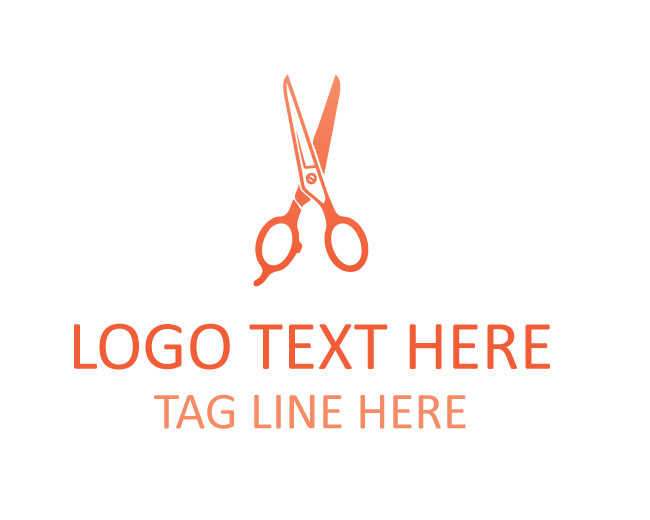 Barber Scissors Logo