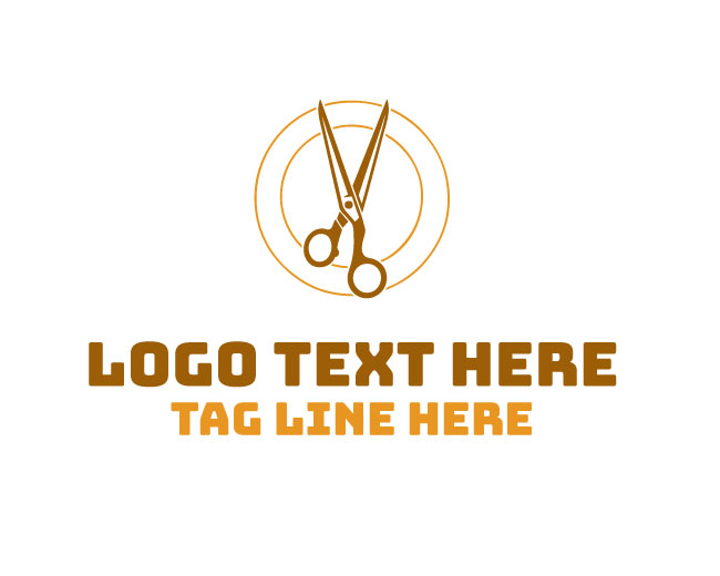 Sewing Scissors Logo