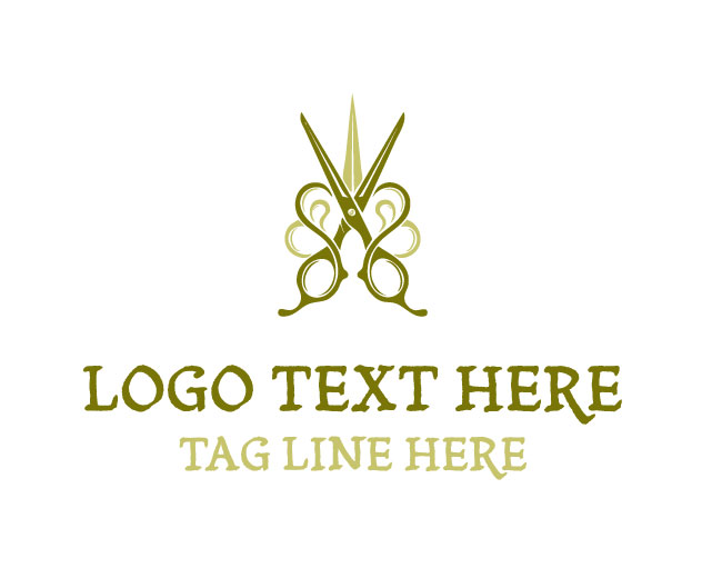  Refined Scissors Logo