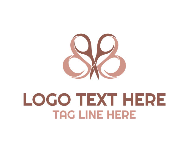 Creative Tailor Scissors Logo
