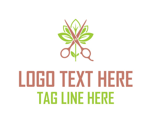Green Scissors Logo