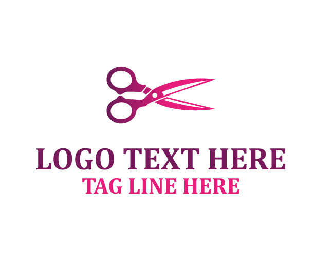 Fashion Studio Scissors Logo