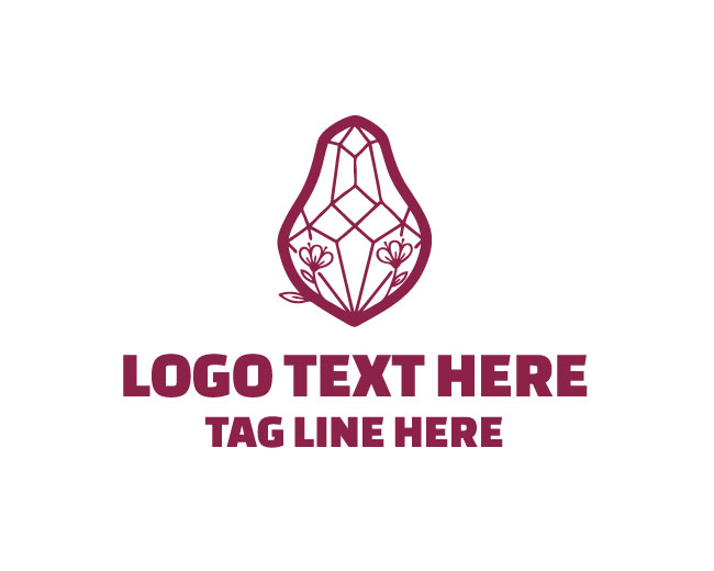 Jewelry Diamonds Crystal Logo