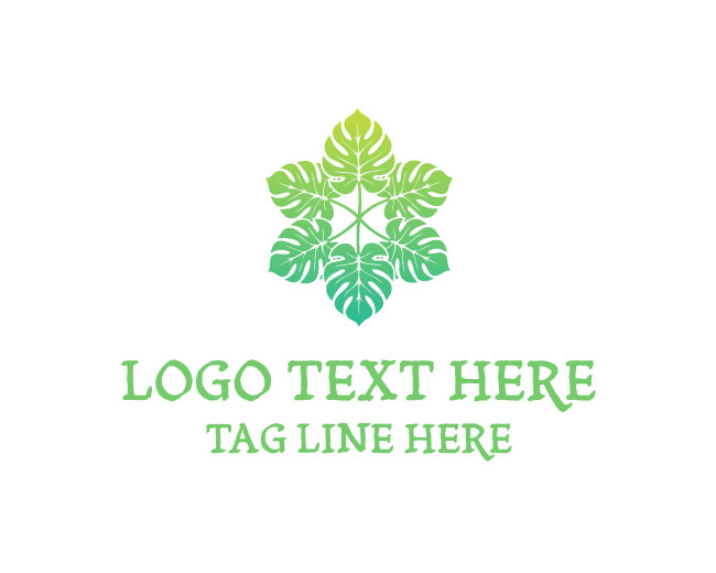 Monstera Botanical Logo