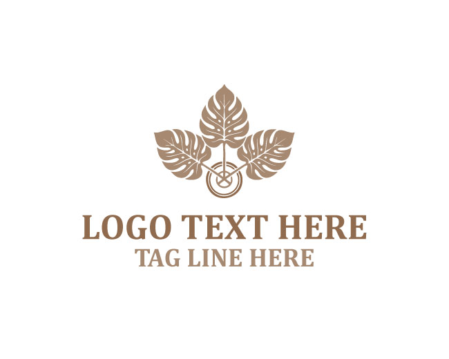 Monstera Foliage Logo