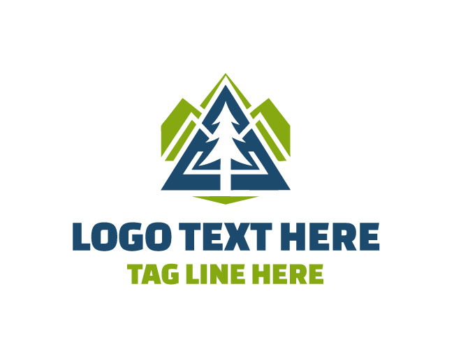 Mountain Pine Tree Logo